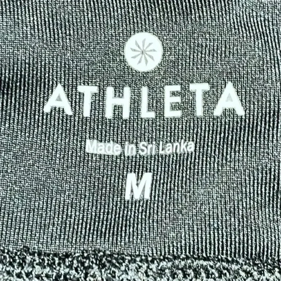 Athleta Stride Capri Black Size Medium - Picture 4 of 6